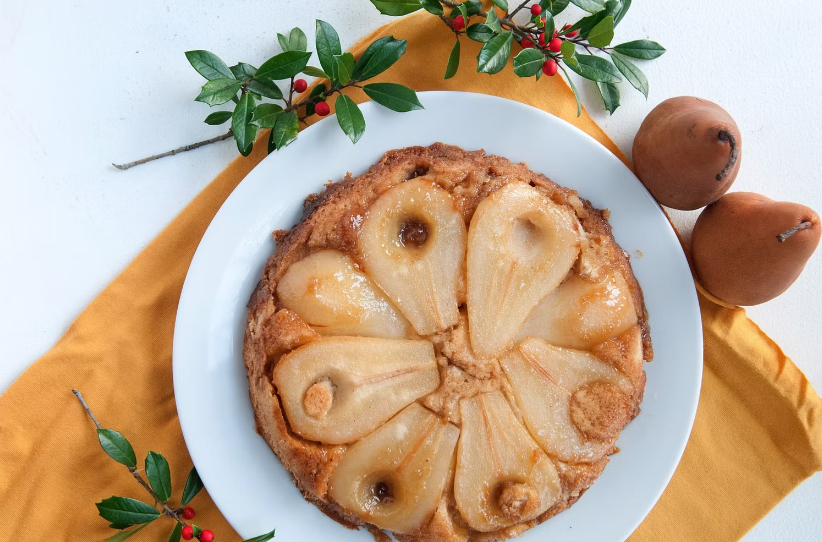 món tráng miệng Upside Down Cake